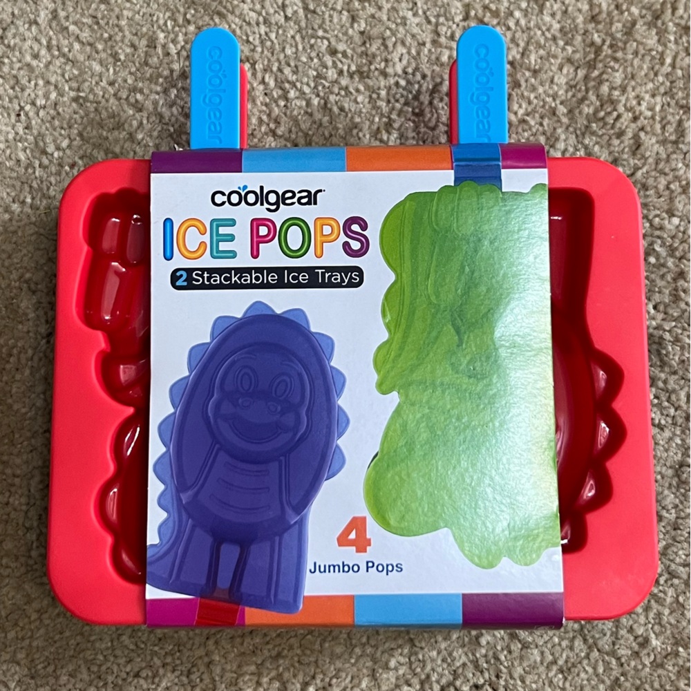 Coolgear Ice Pops 2 Stackable Ice Trays
